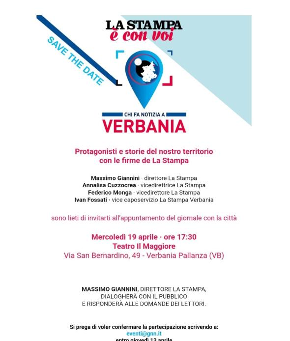 La Stampa è con voi