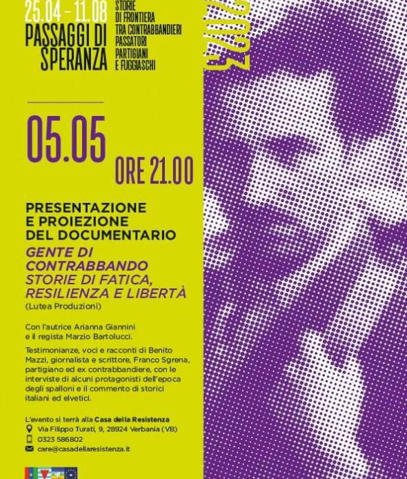 Gente di contrabbando proiezione 05 05 23