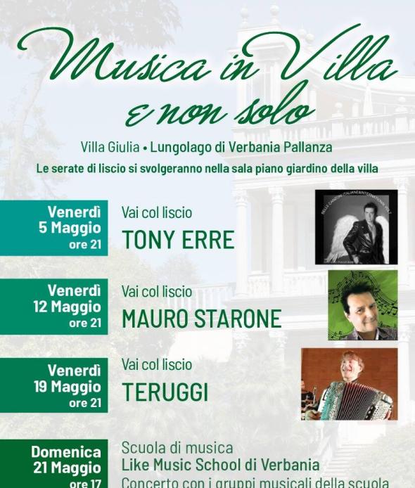 Musica in Villa maggio