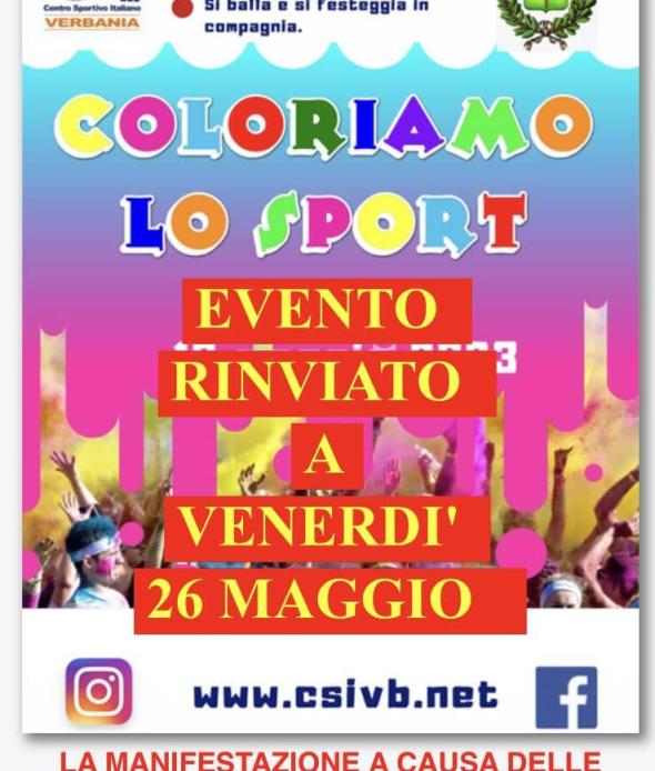 Coloriamo lo sport