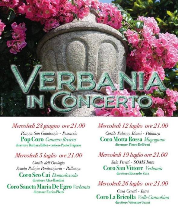 Verbania in concerto cori 2023
