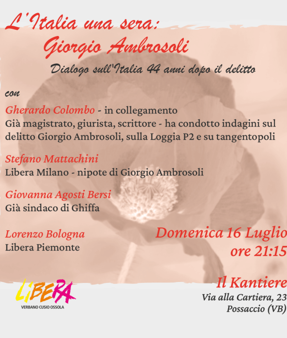 Ambrosoli 2023 Domenica