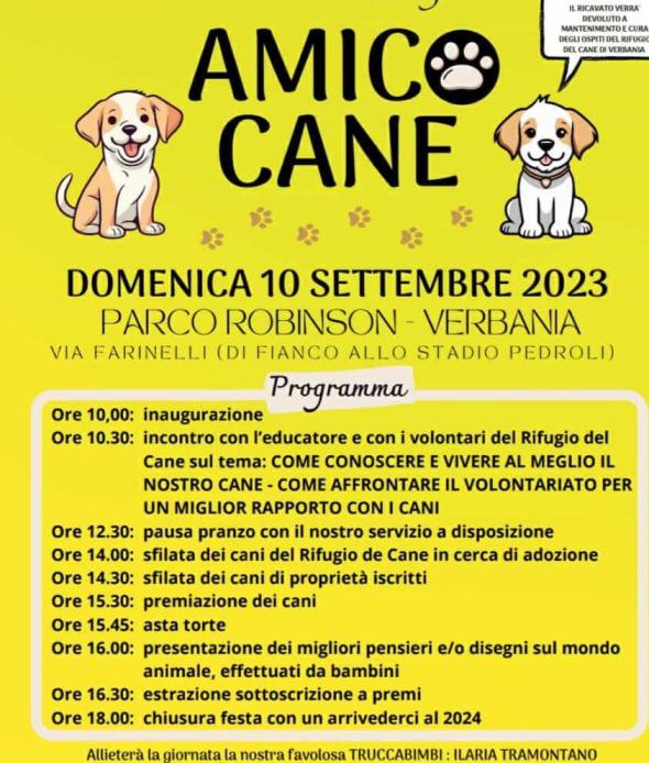 Amico cane 10 09 2023