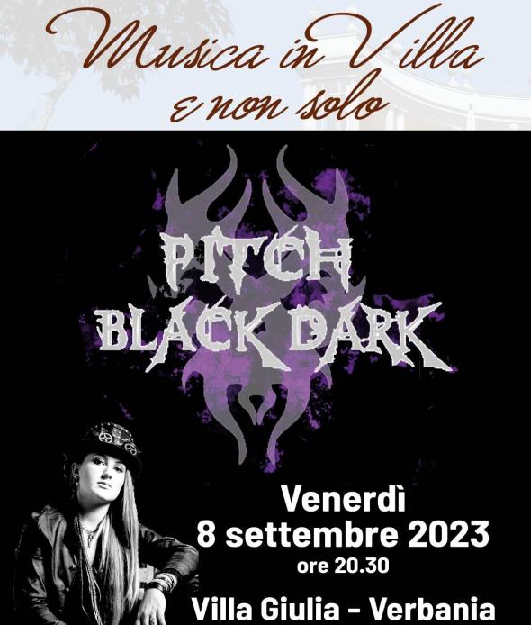 Pitch Black Dark 8 09 23