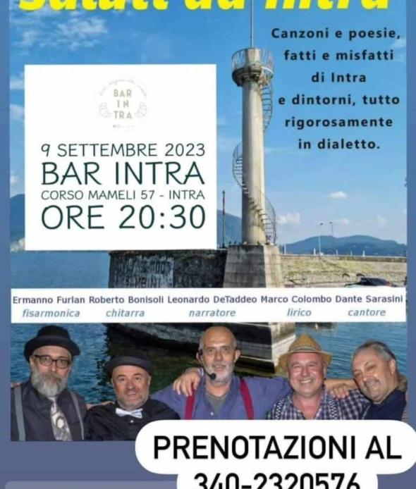 Saluti da Intra 9 settembre 2023