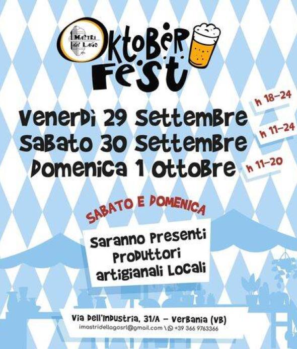 oktober fest 29 30 settembre 1 ottobre 2023