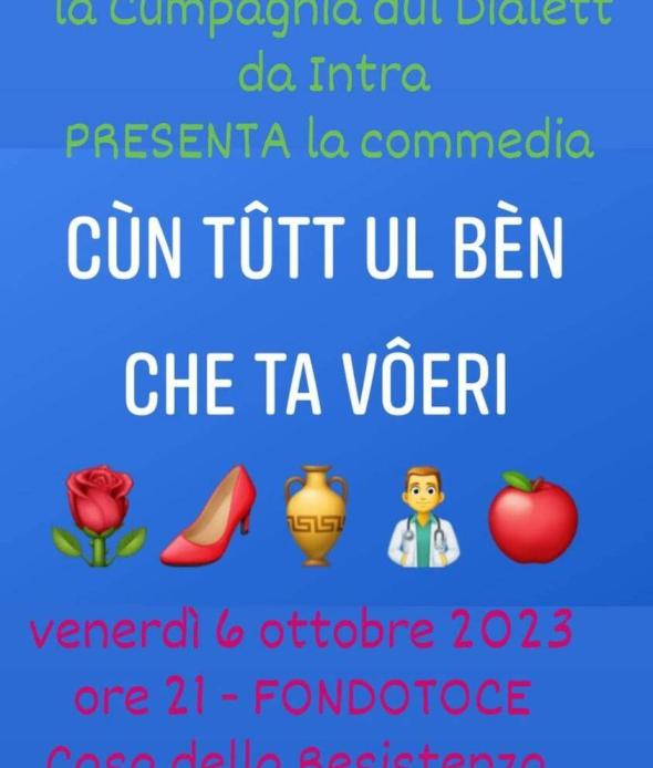 cun tutt ul ben che ta voeri  Casa della Resistenza 6 10 23