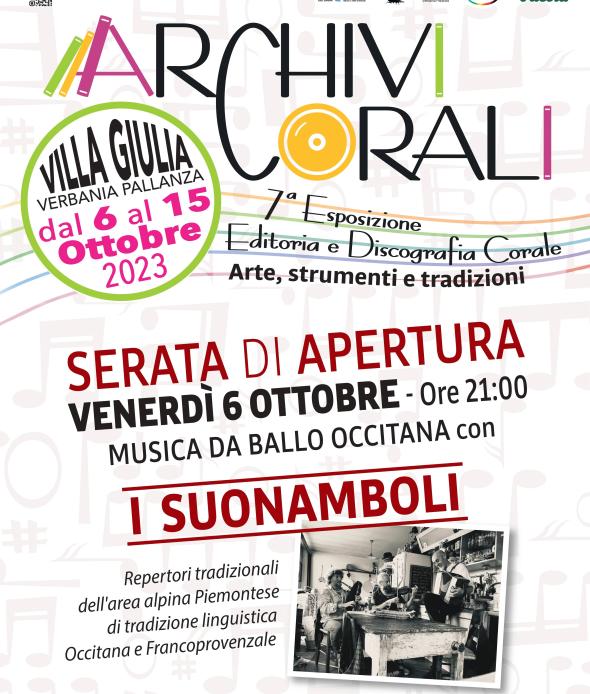 ARCHIVI CORALI A3 serata apertura