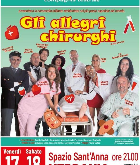 Gli allegri chirurghi 17 e 18 novembre 23