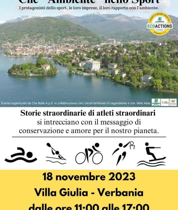 Che Ambiente nello sport  18 11 23