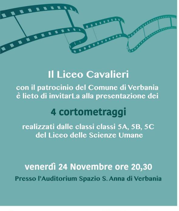 Cortometraggi Liceo Cavalieri 24 11 23