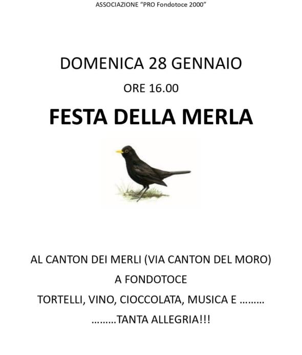 Festa della Merla