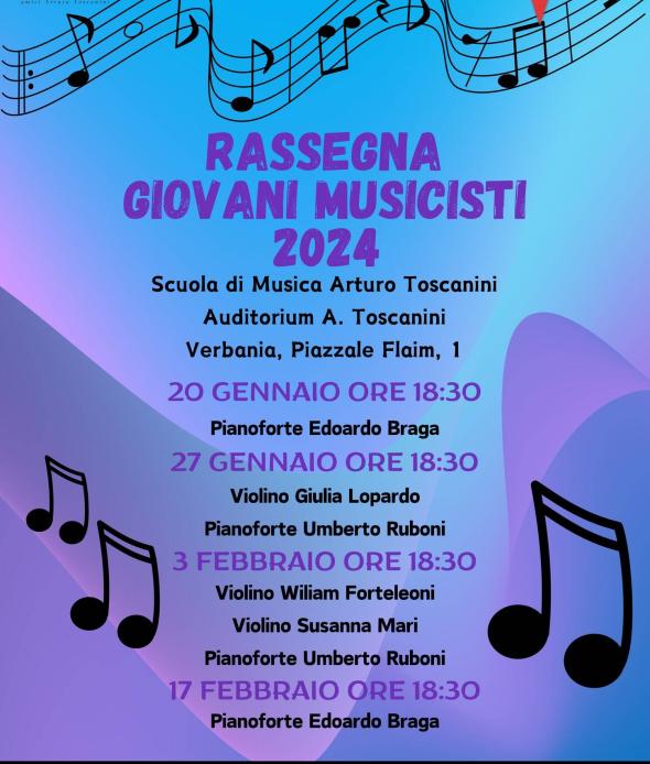 Rassegna Giovani Musicisti 2024 Locandina 2024