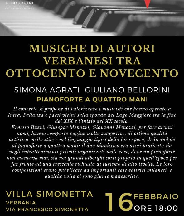 Concerto del duo pianistico Agrati e Bellorini