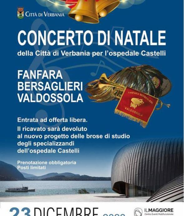 Concerto di Natale Fanfara dei Bersaglieri 23 12 23