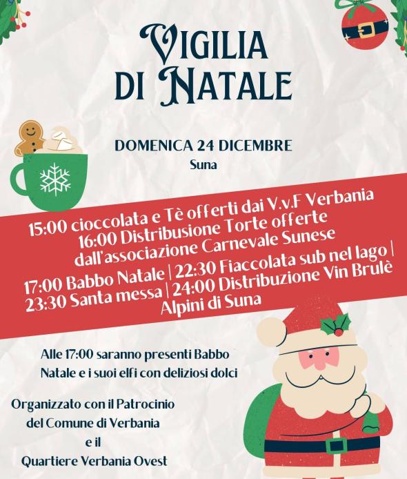 Volantino Vigilia-suna
