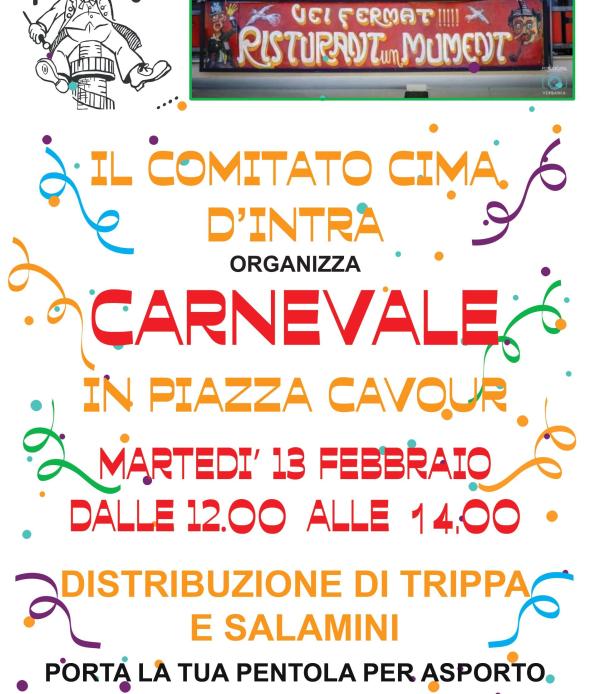Carnevale in Piazza Cavour