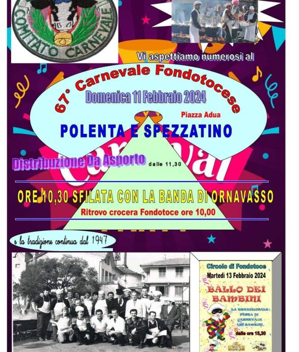 67° Carnevale Fondotocese