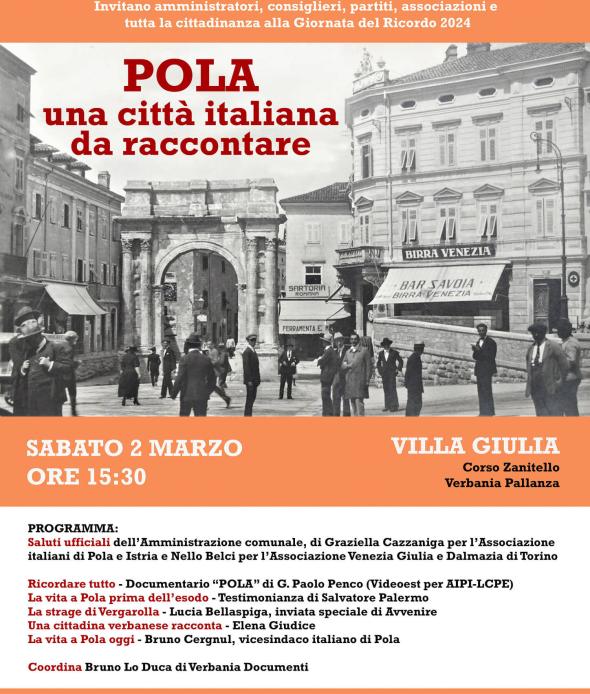 Pola. Una città italiana da raccontare
