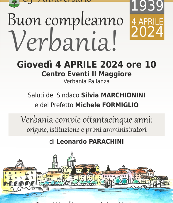 Buon compleanno Verbania