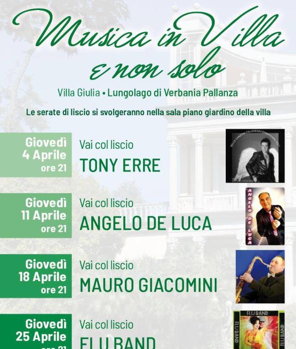 Musica in Villa aprile 2024