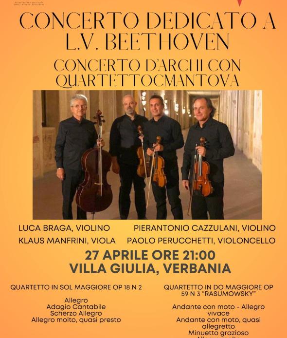 QuartettOCMantova diretto da Luca Braga 