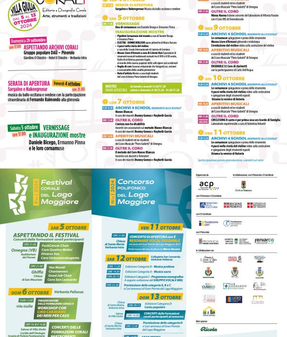 15° Concorso Polifonico Nazionale del Lago Maggiore