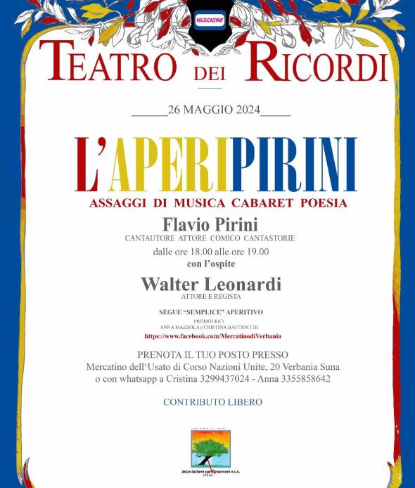 L'AperiPirini 26 05 24