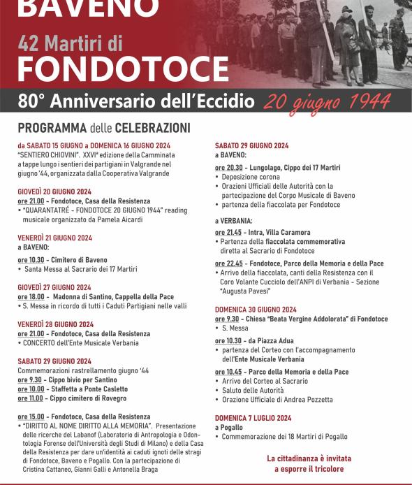 eccidio Fondotoce