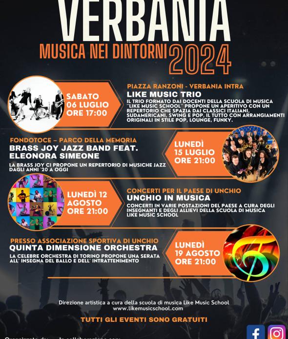 Verbania Musica nei dintorni 2024