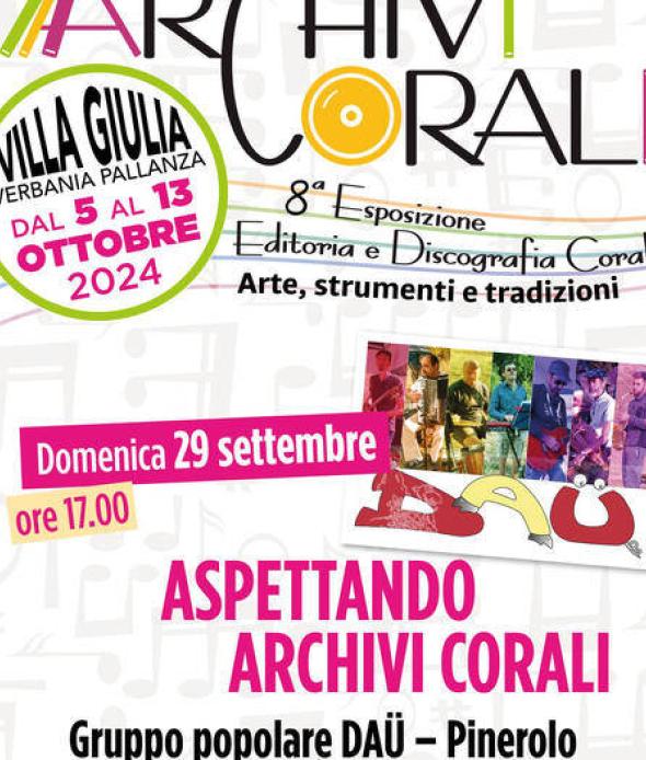 Aspettando Archivi Corali 29 09 24