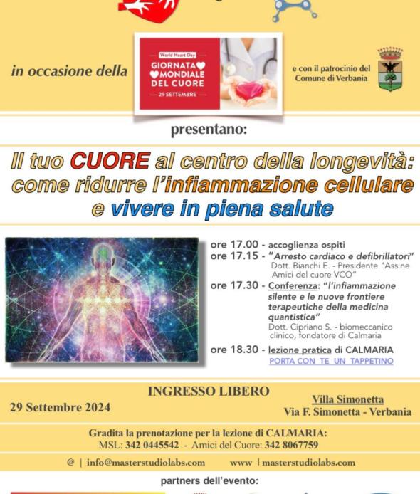 GIORNATA MONDIALE DEL CUORE