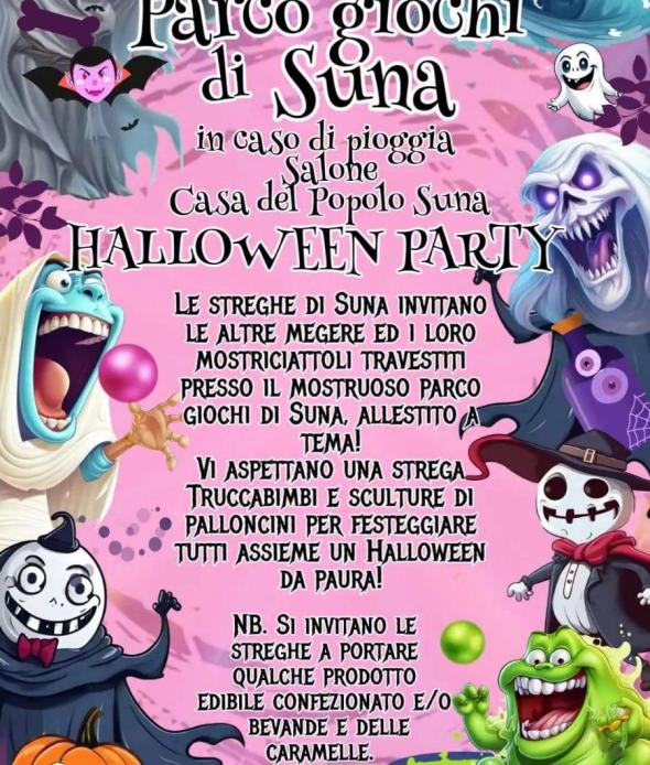 Halloween Parco Giochi Suna 2024