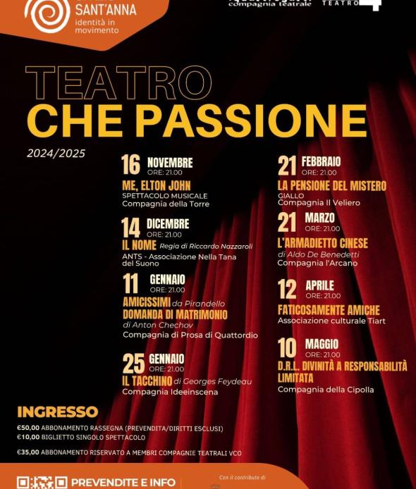 Teatro che passione