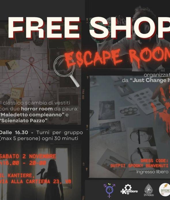 Free Shop con Escape Room