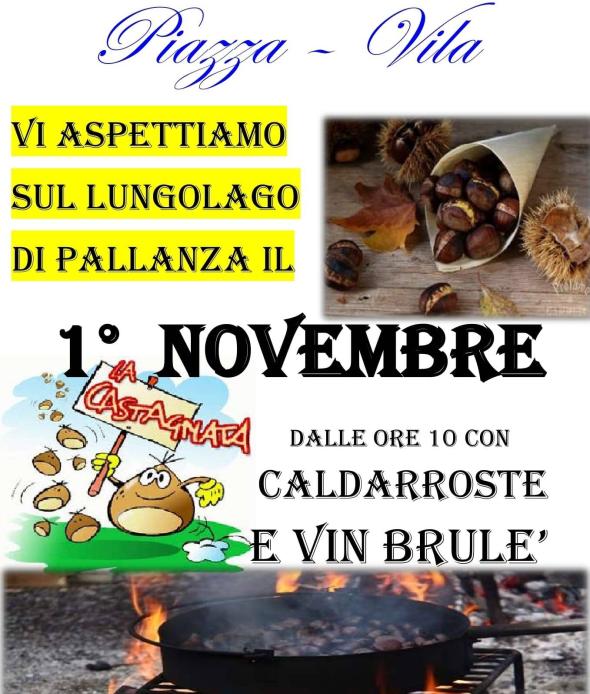 Castagnata Piazza e Vila 1° novembre 2024