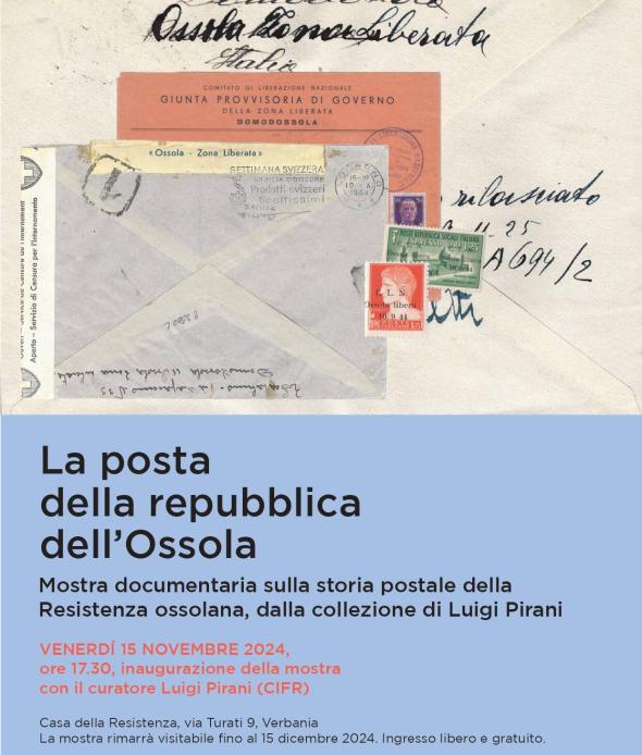 La posta della repubblica dell'Ossola