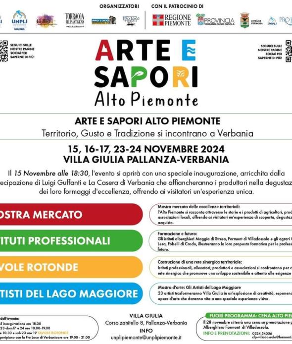 Arti e Sapori Alto Piemonte