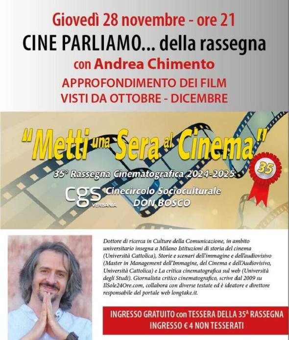 Cine parliamo...della rassegna 