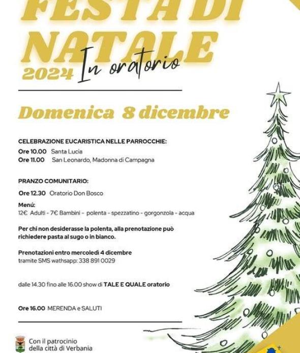 Festa di Natale 2024 in Oratorio