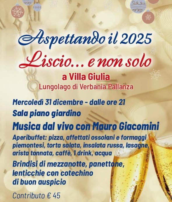 capodanno VILLA GIULIA 2025