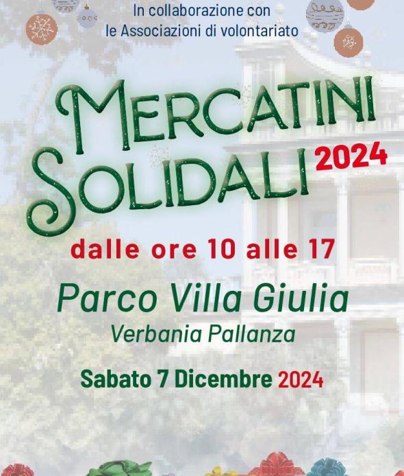 Mercatini Solidali 07 12 24