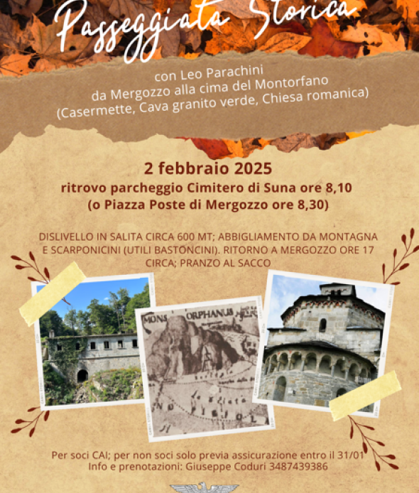 Passeggiata Storica Cai Pallanza