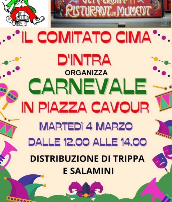  Carnevale 2025 Comitato Cima d'Intra