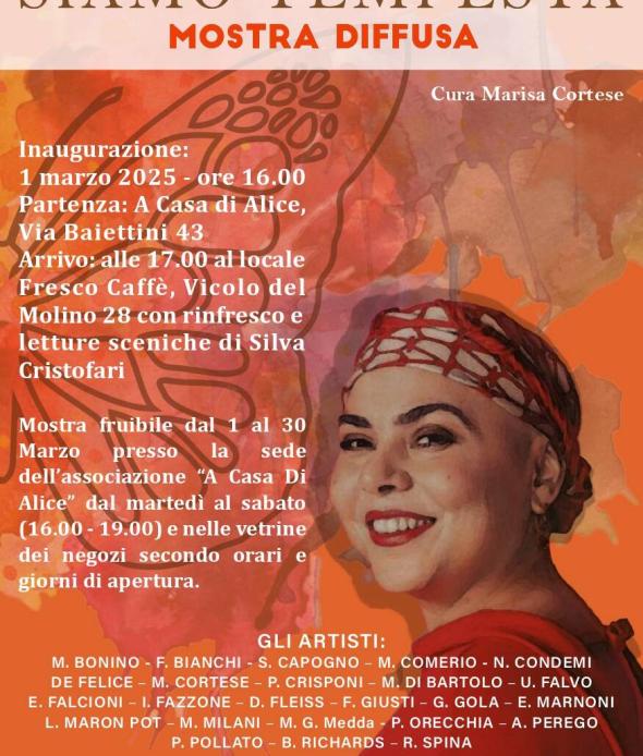 Mostra diffusa: Siamo tempesta