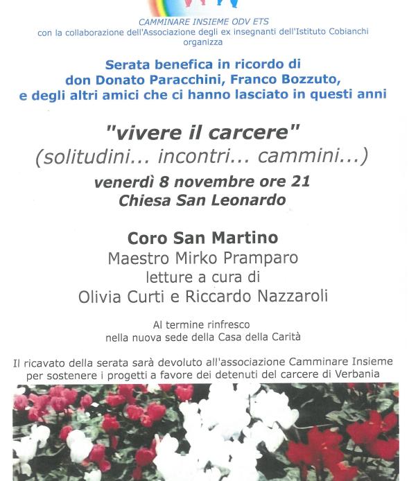 "VIVERE IL CARCERE" solitudini ... incontri... cammini...