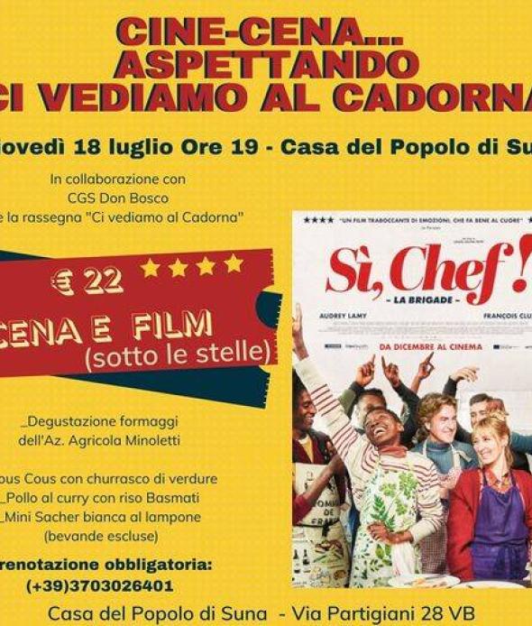 Cine Cena "Sì, Chef!"