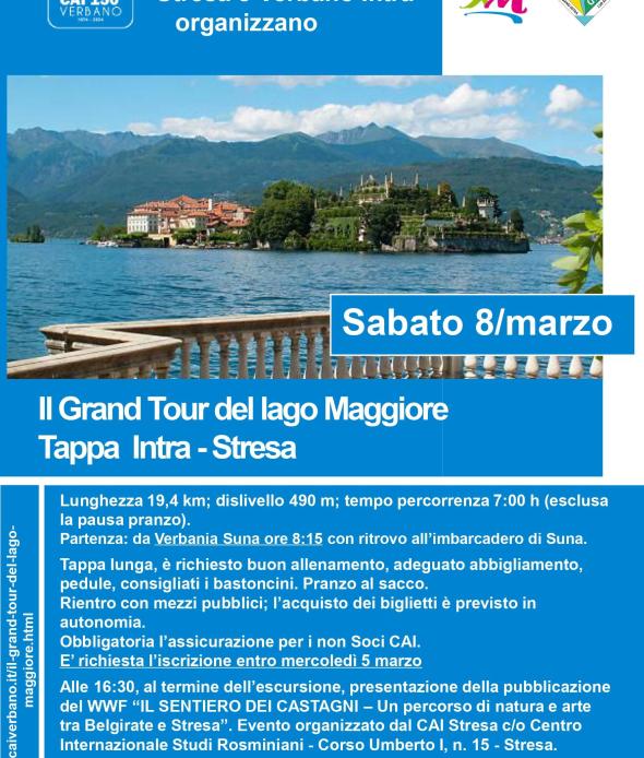 Il Grand Tour del Lago Maggiore Tappa Intra - Stresa