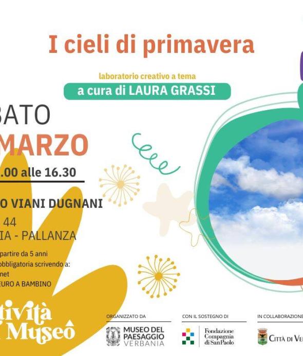 Laboratorio per bambini  "I cieli di primavera"