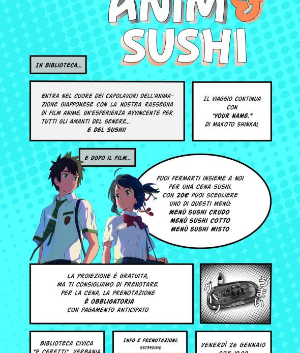 Proiezione di "Your name"